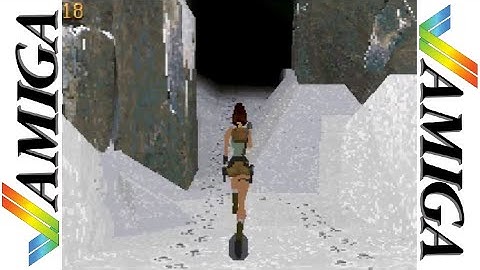OPENLARA (2025 / Tomb Raider) Preview, Amiga 4000 + HDD