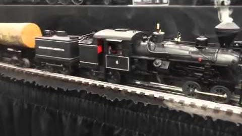 Lti Heisler w/ Mth PS3 upgrade & steam cylinder emissions