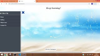 How To Add Menus | Navigation Using Struts Configuration in Eclipse