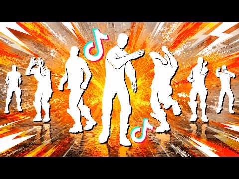 Top 40 Best TikTok Dances & Emotes in Fortnite! (Passinho do Jamal, SCUBA JUKE, Wake Up)