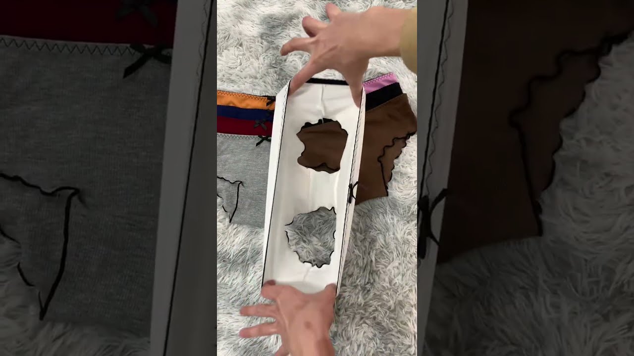 Stylish Ribbed Underwear Collection: Cute and Comfy Essentials#underwear #lingerie