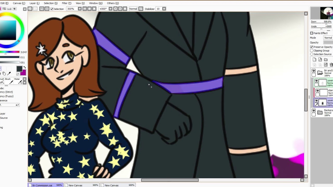 Commission for BumbleBri [Speedpaint]