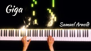 Samuel Arnold - Giga,  3rd movt from Lesson in C, Op.12, No.2