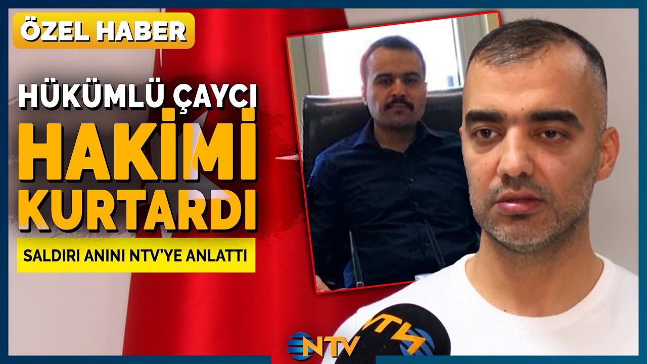 Adliyedeki Saldırıda Kadın Hakimi Kurtaran Hükümlü Çaycı, Dehşet Dolu O Anları Anlattı | NTV