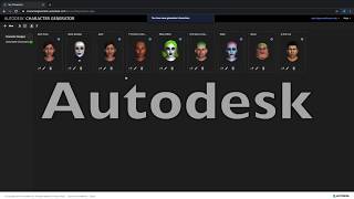 Pt 1 How to gain access to Autodesk Character Generator