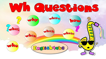 Wh Questions / Who, what, why, when, where, which, how, whose / Phonics Mix!