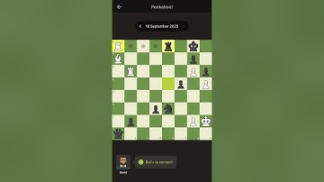 Chess.com daily puzzle solution #chesscom #rook #chesstricks #lichesstitledarena #dailypuzzle #queen