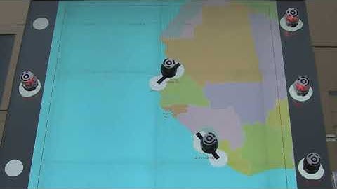 BotMap : non-visual panning and zooming with an actuated Tangible User Interface