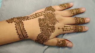 simple Eid henna design#subscribetomychannel