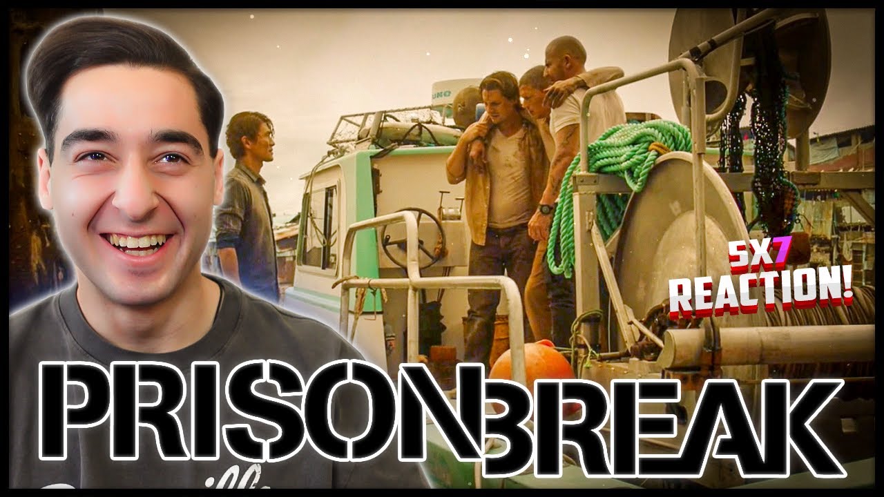 Студент-кинотеатр впервые смотрит 7 серию 5 сезона сериала «Побег из тюрьмы». Реакция на «Темное ...