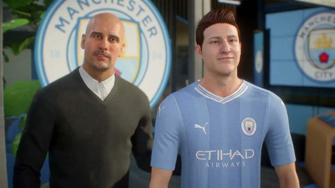 EA SPORTS FC 24 Manchester City career mode ep1