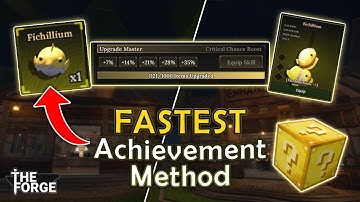 FASTEST Method to get 35% CRIT CHANCE In The Forge! Roblox