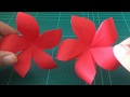 พับดอกไม้กระดาษ 5 กลีบ ง่ายๆ