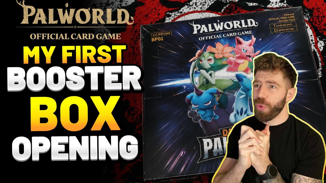 I Opened the NEW Palworld Card Game! - YouTube