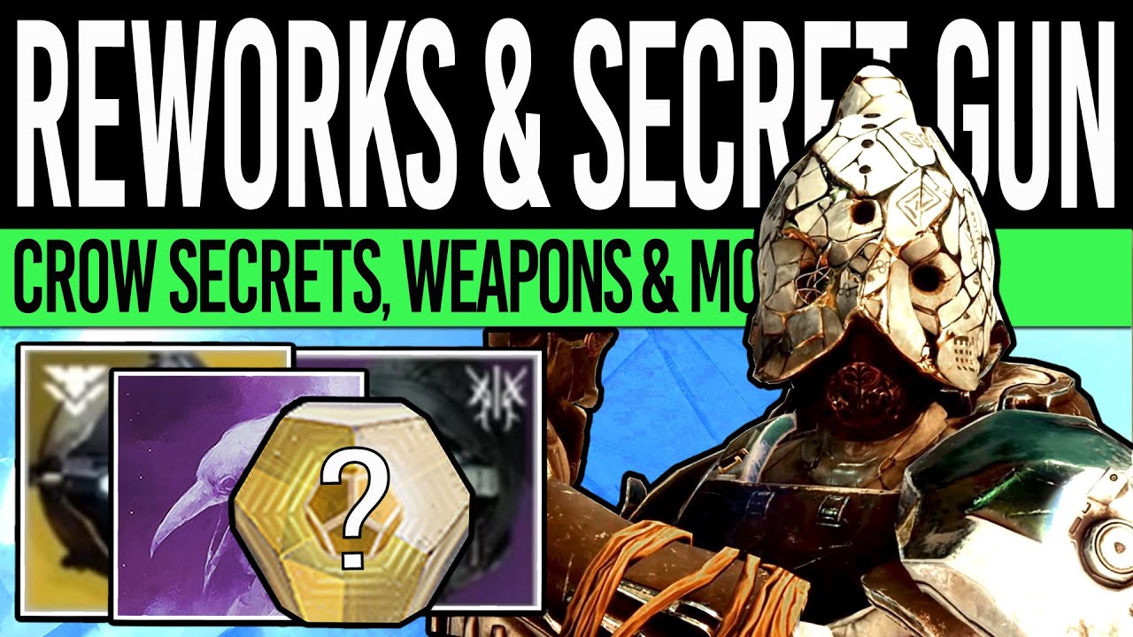 Destiny 2 DLC UPDATES & MYSTERY EXOTIC! Crow Secrets, Strike Reworks Destiny 2 DLC UPDATES & MYSTERY EXOTIC! Crow Secrets, Strike Reworks