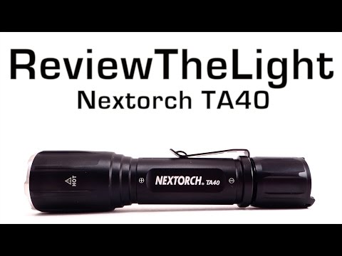 ReviewTheLight:  Nextorch TA40 (1040 Lumens, USB Rechargeable!)