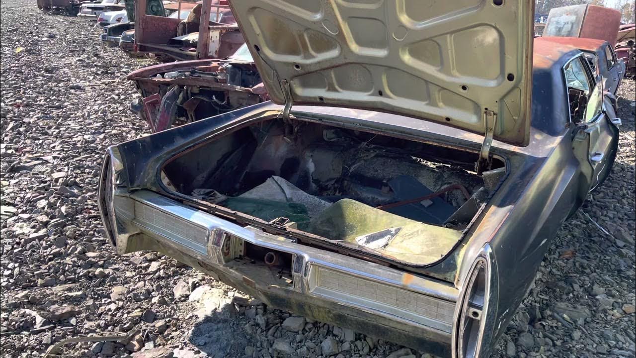 1967 Cadillac Sedan deVille Black Junkyard Find EZ Pull & Save, New