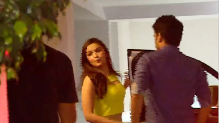 Alia Bhatt at Karan Johar's 42nd Birthday Party.