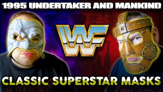 1995 WWF Undertaker and Mankind Replica Masks!