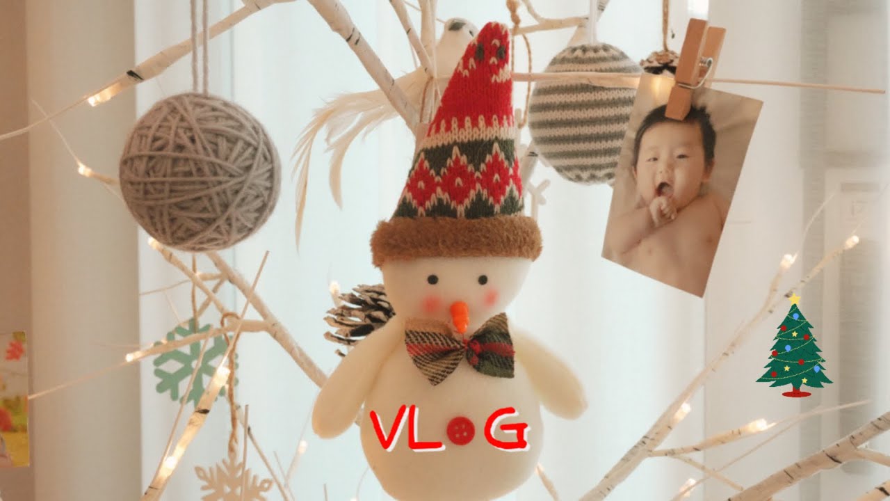 주부VLOGㅣ농막 물 얼고, 과메기 뜯고, 생일상 차리고… 바쁜데 행복한 엄마의 브이로그ㅣ땅콩버터만들고 중딩아들생파,크리스마스트리 장식 🎄