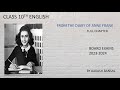 From the diary of Anne Frank Full chapter explanation and summary- Class 10th Chapter-4 (2023-2024)
