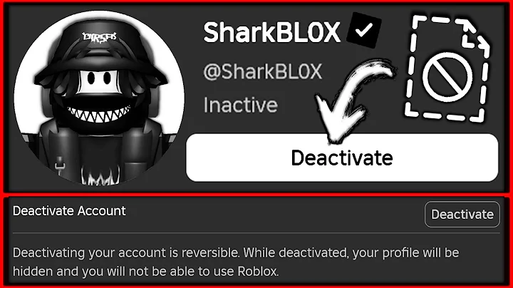 THE NEW ACCOUNT DELETE BUTTON UPDATE... What happens if you click the button? (ROBLOX)