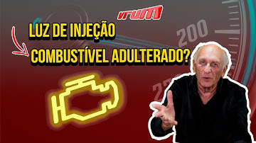 O que a luz da injeção acesa diz sobre o seu carro?