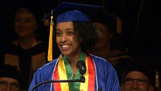 Student Speaker Spring Commencement 2019 (Afternoon Ceremony)