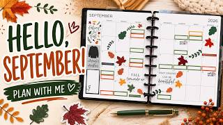 Getting Back Into the Swing of Things | September 2026 Plan With Me