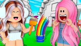 NOVO JOGO DE PINTAR NO ROBLOX @maffiblox (Color All Blocks) screenshot 3