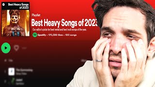 Spotify's Best Metal of 2023...