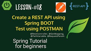 Spring Boot tutorials | Spring boot full  course - Create a REST API using Spring Boot