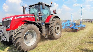 Massey Ferguson 8730 S, John Deere 7290 R tractor demo 2021 8k 30fps