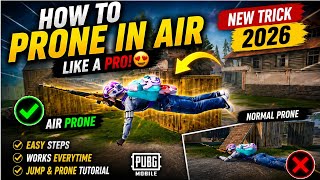 How To Prone in Air Like Pro 😍🔥 | PUBG Mobile Hidden Trick 2026 | HXplays screenshot 4