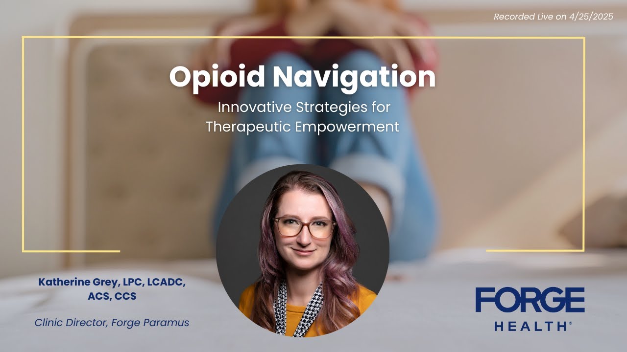 Opioid Navigation: Innovative Strategies for Therapeutic Empowerment