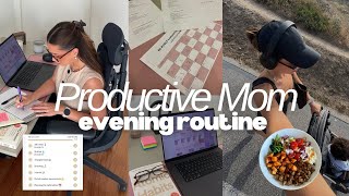 productive evening habits for a successful week as a working mum