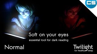 No More STRAINING on Eyes, While Using MOBILE AT NIGHT! application tech tablet review screenshot 5