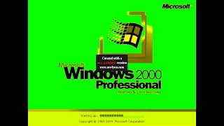 Windows 2000 Startup Sound in Weird Old School