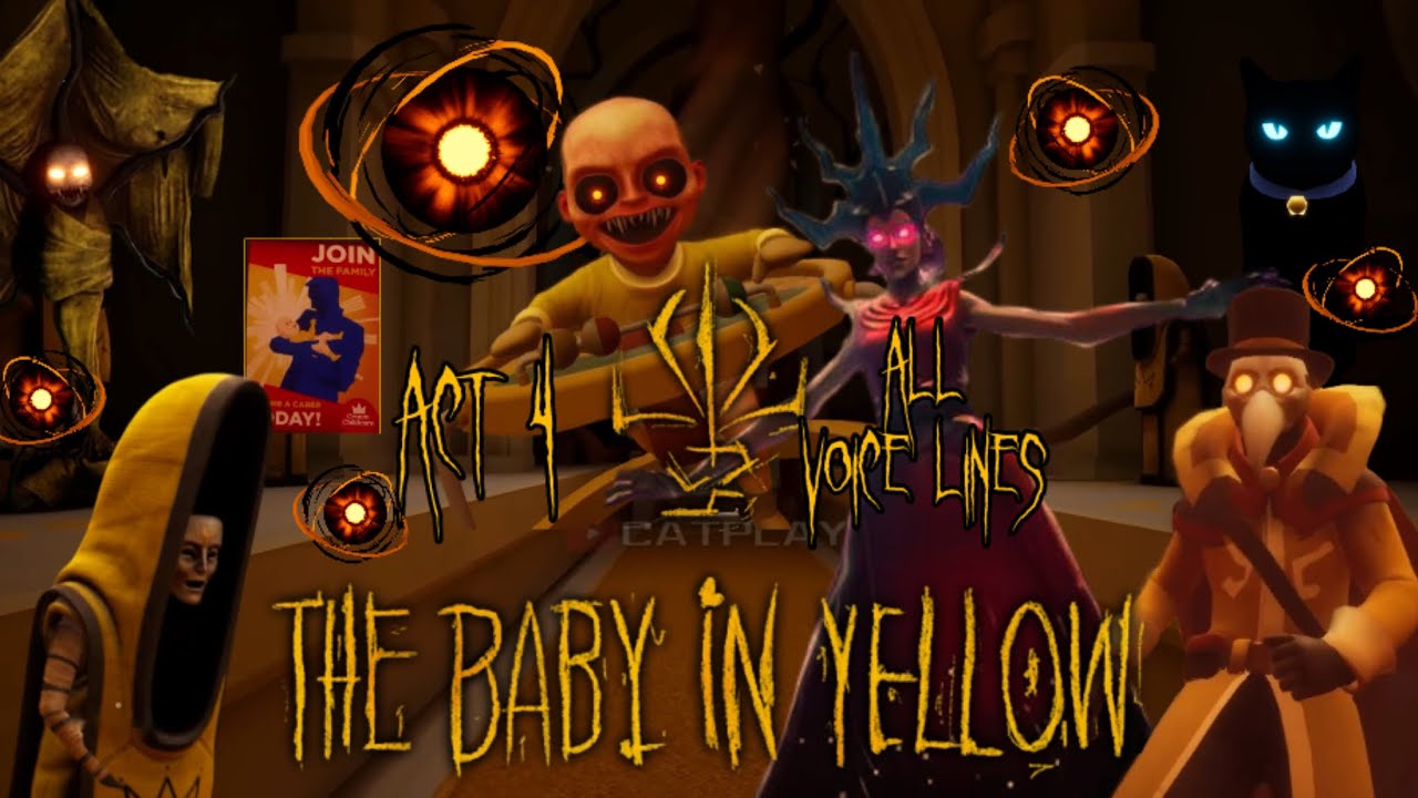 Малыш в жёлтом: Акт 4. Детский сад «Корона». Все голосовые реплики (с субтитрами).