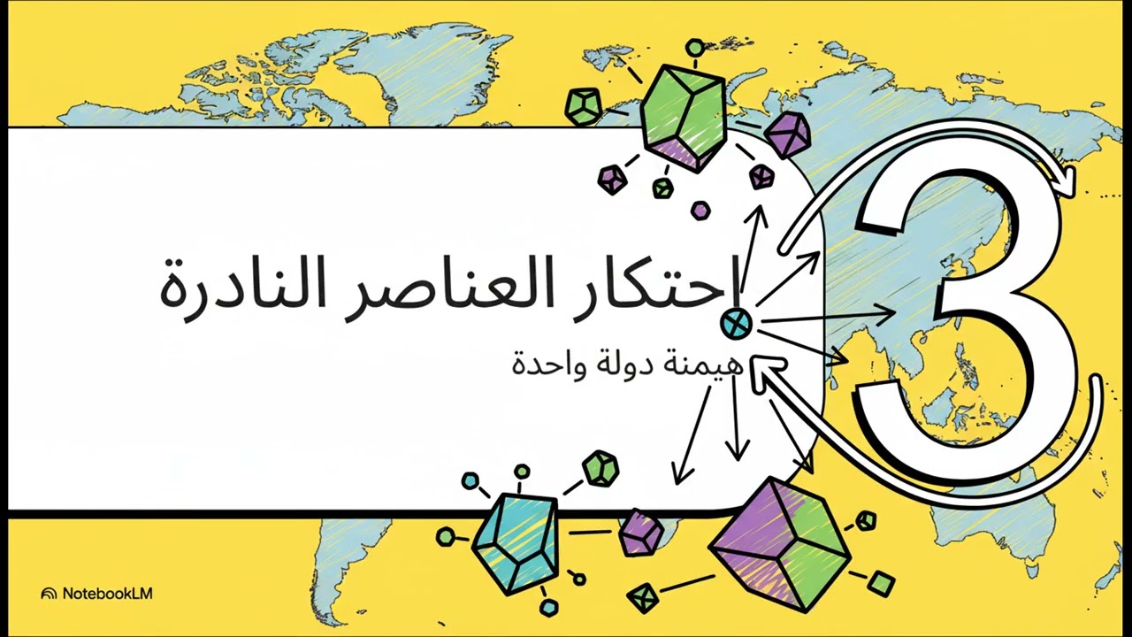 كعب أخيل في عالمنا الحديث الصراع من أجل المواد الناذرة