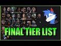 SonicFox -  My Final MK11 Character Tier List【Mortal Kombat 11】