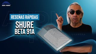 Micrófono de superficie marca Shure Beta 91A