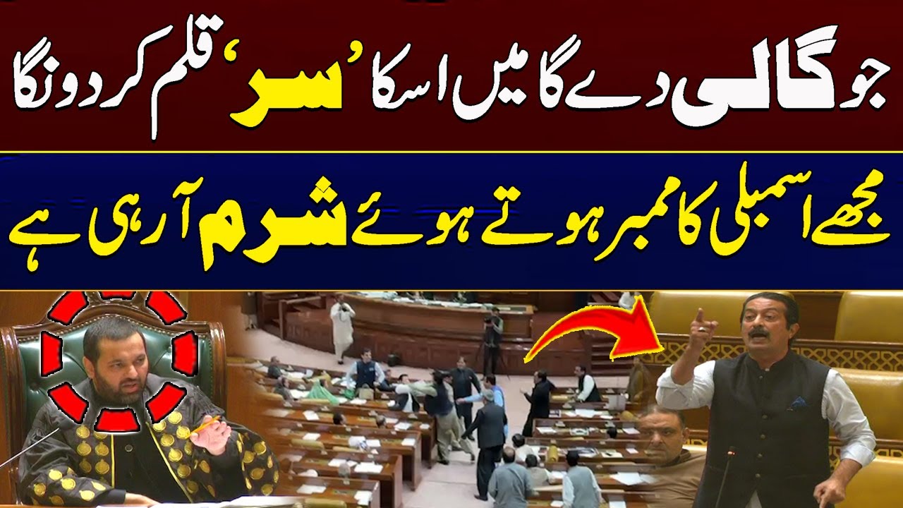 Jo Gali Day Ga Uka Sar Qalam Kar Don Ga | Heavy Fight In Punjab Assembly | City 41