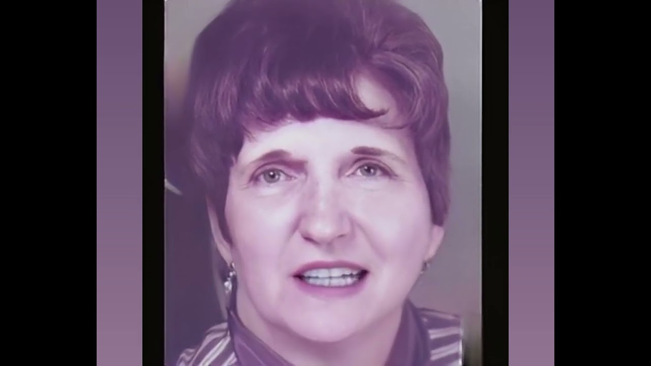Video using Artificial Intelligence to tell the Life Story of Jane Elizabeth Genevieve Chopyak