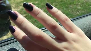 CAR ASMR - fast tapping and scratching in a car - no talking
