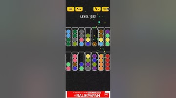 Ball sort level 1023