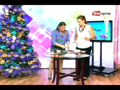 Realizando brigadeiros navideños