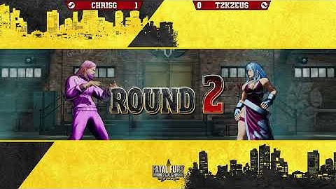 FATAL FURY: CotW ⭐ ChrisG (SALVATORE) vs ZEUS (B. JENET) ⭐ FF:CotW High Level Gameplay!