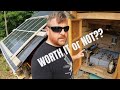 One year off grid solar power system update