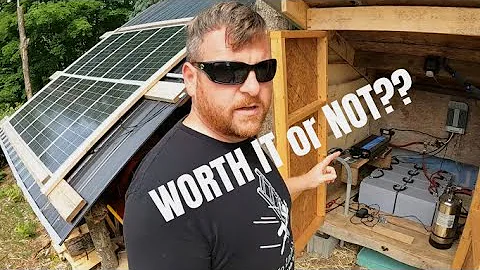 One Year Off Grid Solar Power System Update